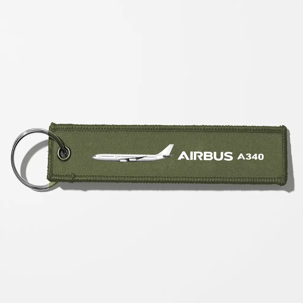 The Airbus A340 Key Chains - Green Army
