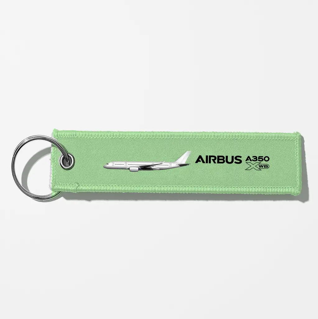The Airbus A350 Key Chains - Light Green