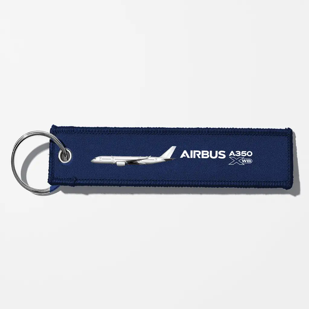 The Airbus A350 Key Chains - Navy Blue