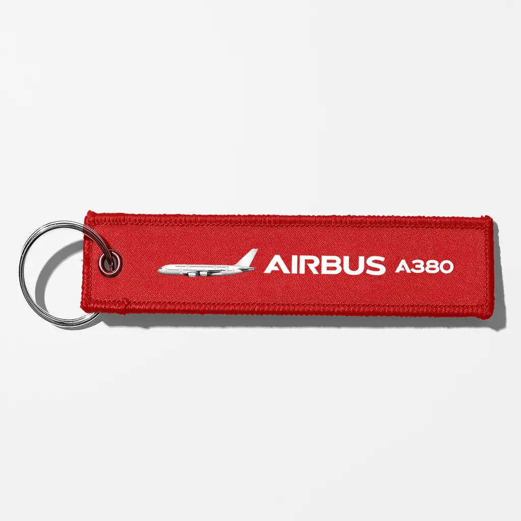 The Airbus A380 Key Chains - Red