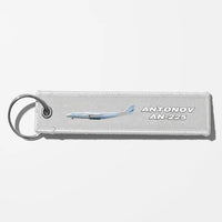 Thumbnail for The Antonov AN-225 Aviator Key Chains - White