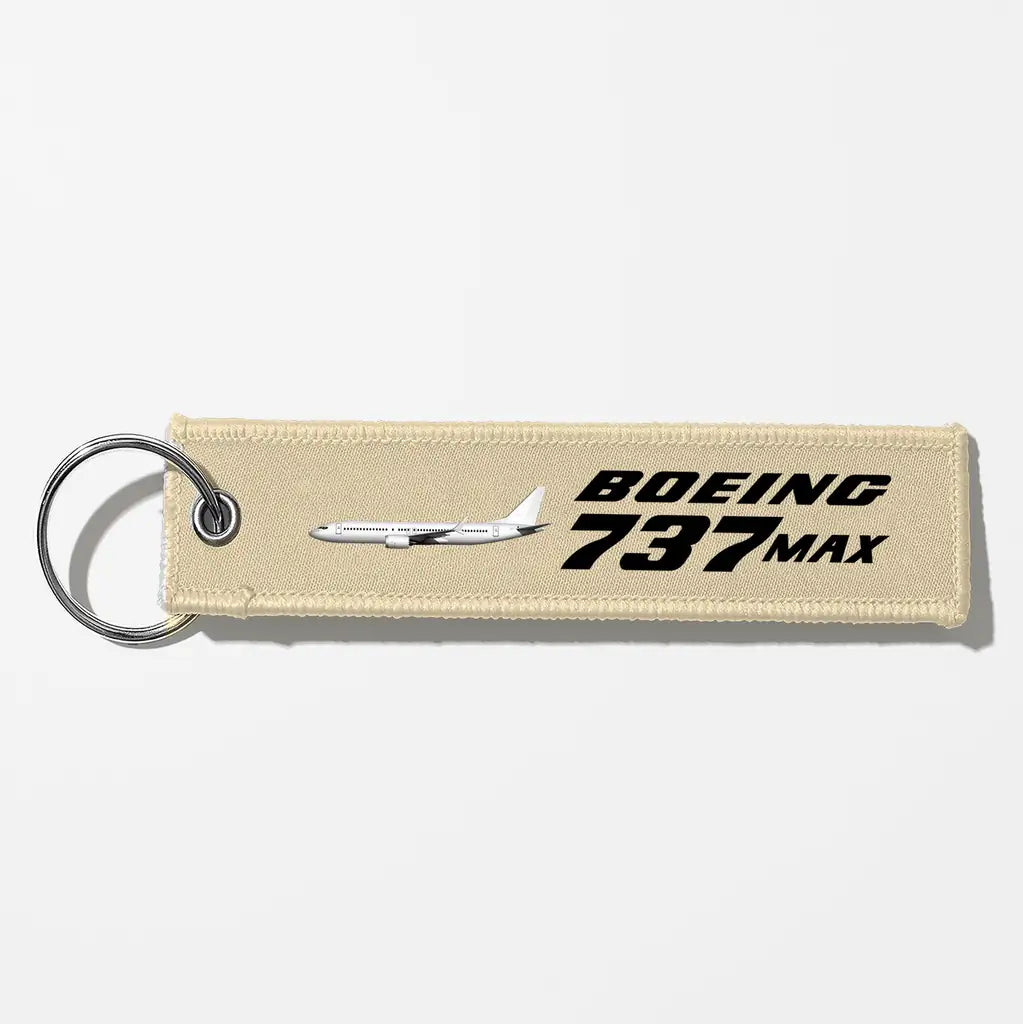 The Boeing 737Max Key Chains - Beige