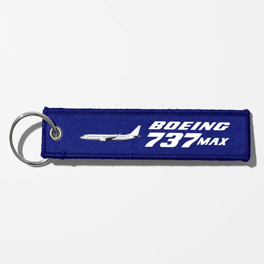 The Boeing 737Max Key Chains - Blue