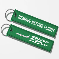 Thumbnail for The Boeing 737Max Key Chains - Green - Remove Before Flight