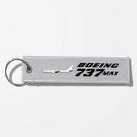 Thumbnail for The Boeing 737Max Key Chains - Light Gray