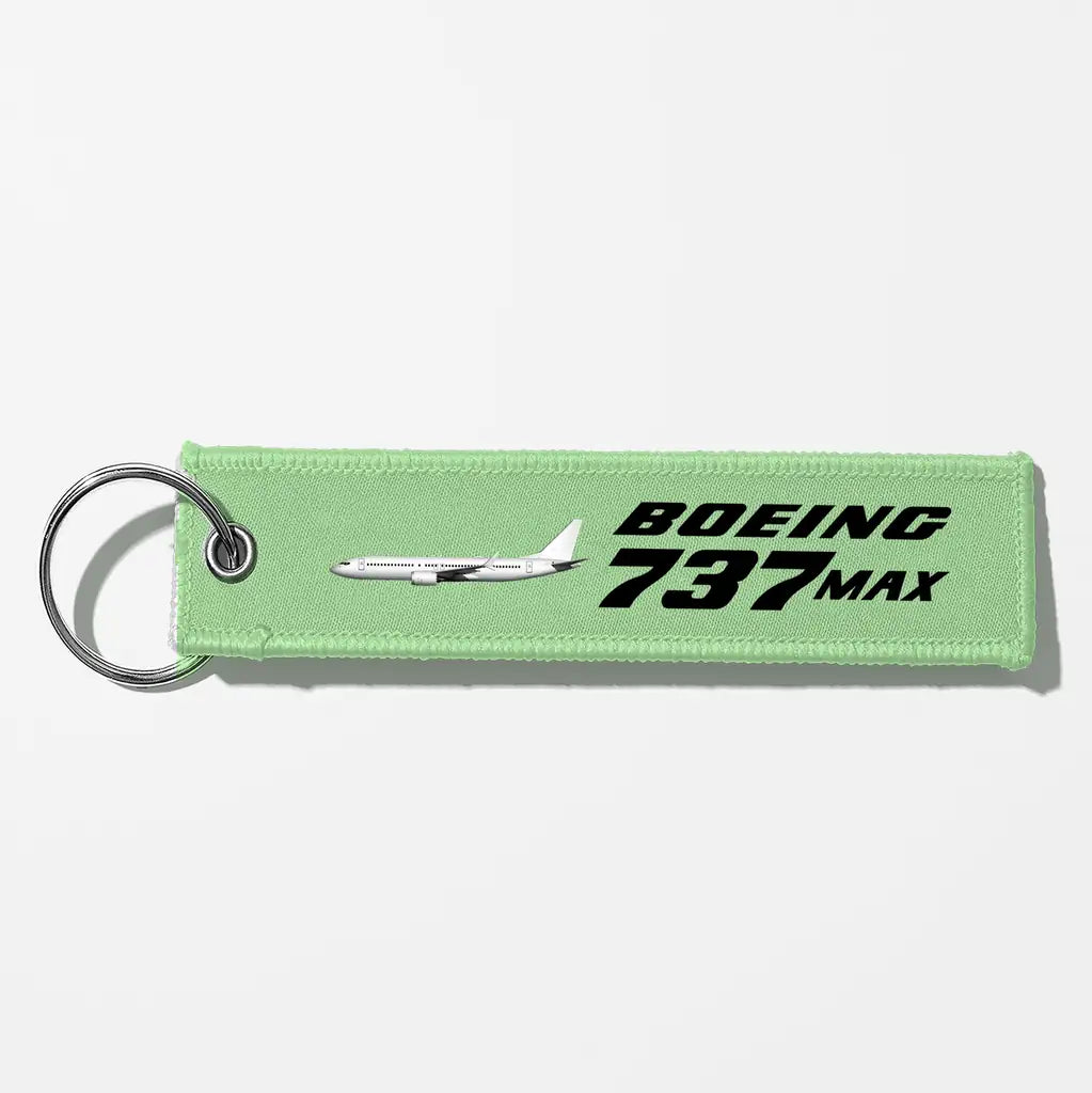 The Boeing 737Max Key Chains - Light Green