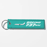 Thumbnail for The Boeing 737Max Key Chains - Turquoise