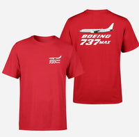 Thumbnail for The Boeing 737Max design on red double side