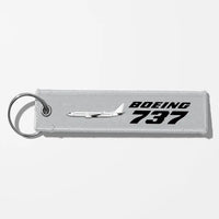 Thumbnail for The Boeing 737 Key Chains - Light Gray