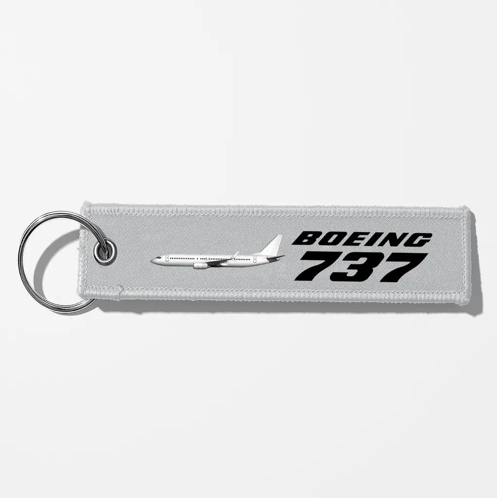 The Boeing 737 Key Chains - Light Gray