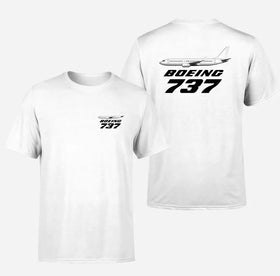 Double-Side Printing — The Boeing 737 Double-Side T-Shirt