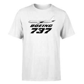 Single-Side Printing — The Boeing 737 Double-Side T-Shirt