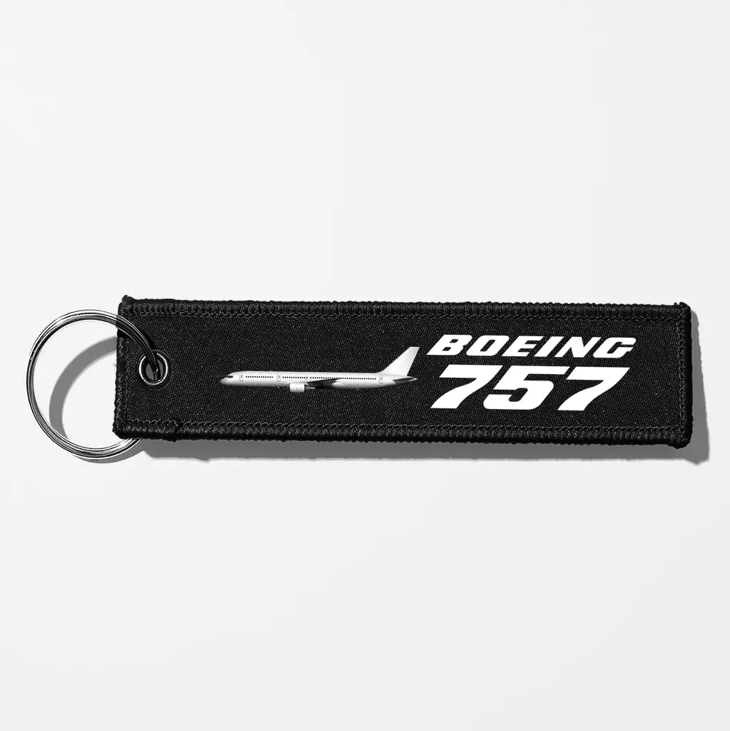 The Boeing 757 Key Chains - Black