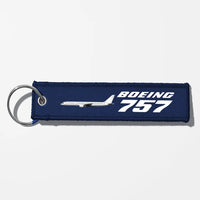Thumbnail for The Boeing 757 Key Chains - Navy Blue