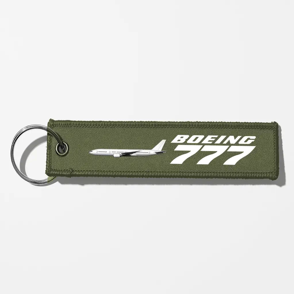 The Boeing 777 Key Chains - Green Army