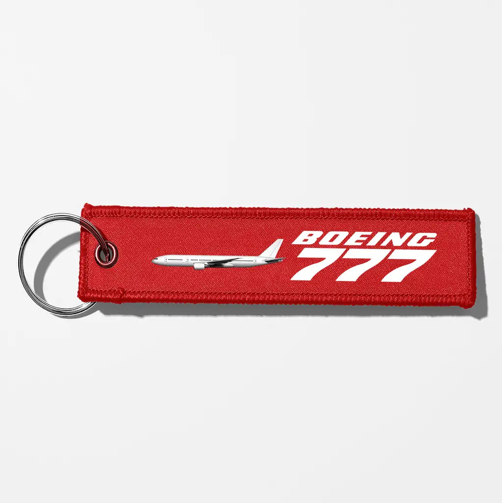 The Boeing 777 Key Chains - Red