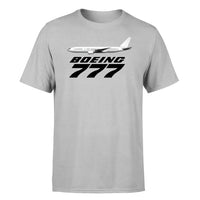Thumbnail for The Boeing 777 design on light gray single side