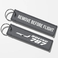 Thumbnail for The Boeing 787 Designed Key Chains - Gray - Remove Before Flight