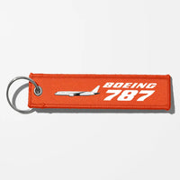Thumbnail for The Boeing 787 Designed Key Chains - Orange