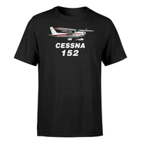 Thumbnail for The Cessna 152 design on black single side