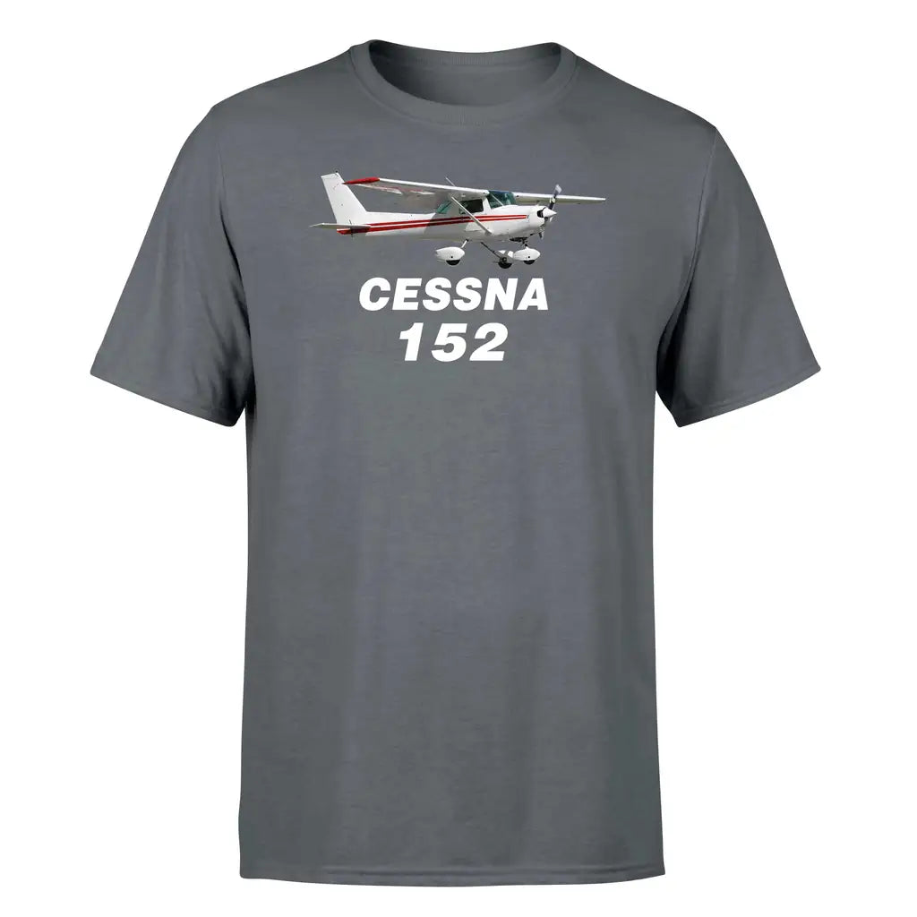 The Cessna 152 design on gray single side