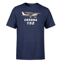 Thumbnail for The Cessna 152 design on navy blue single side