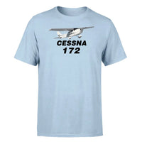 Thumbnail for The Cessna 172 design on light blue single side