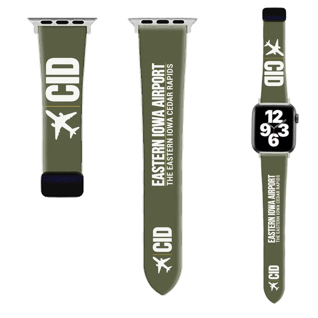WBV6 | The Eastern Iowa Airport Cedar Rapids CID | Green Army (Magnetic Band)
