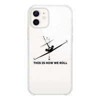 Thumbnail for This is How We Roll Designed Transparent Silicone iPhone Cases