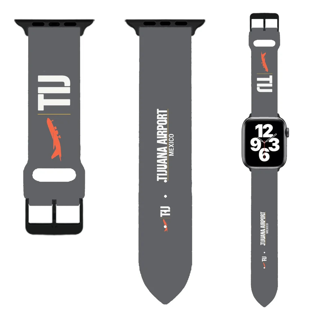 WBV6 | Tijuana International Airport TIJ | Gray (Metal Buckle)