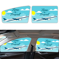 Thumbnail for Super Cool Landing During Sunset Designed Car Sun Shade (Side window)
