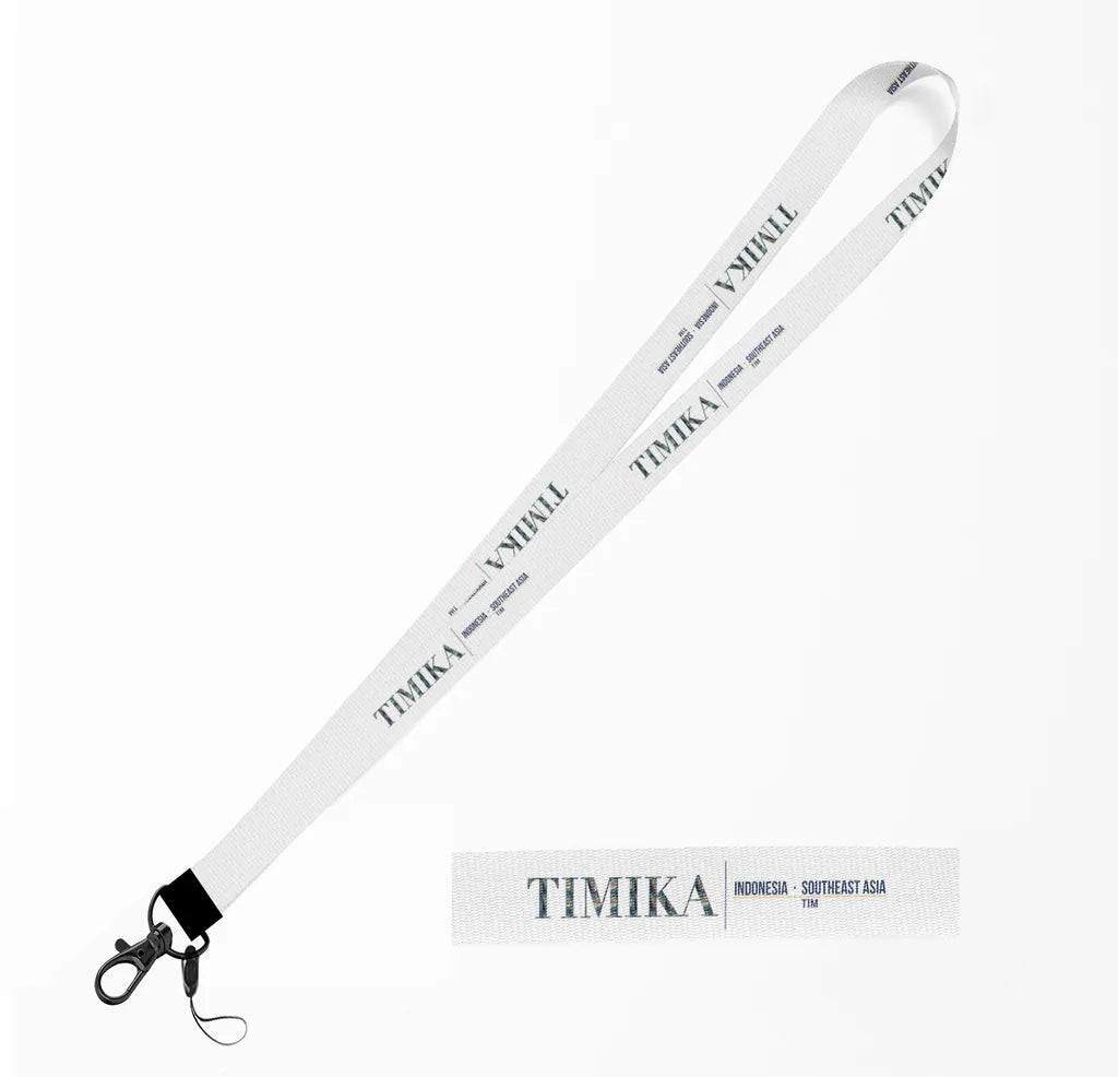 Timika City Series lanyard - white