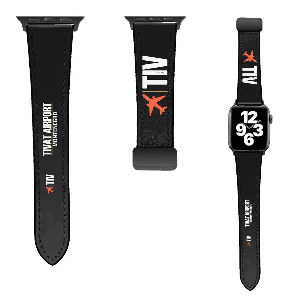 WBV6 | Tivat Airport TIV | Leather - Black