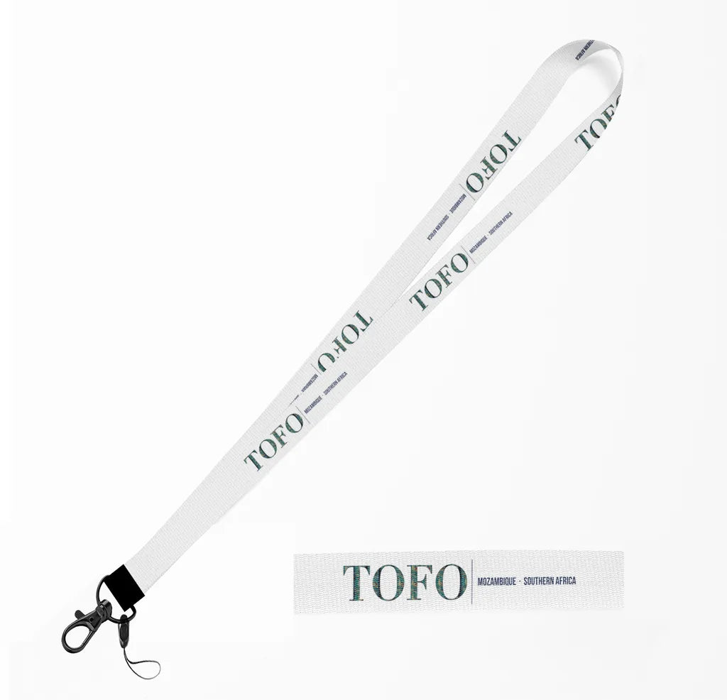 Tofo City Series lanyard - white