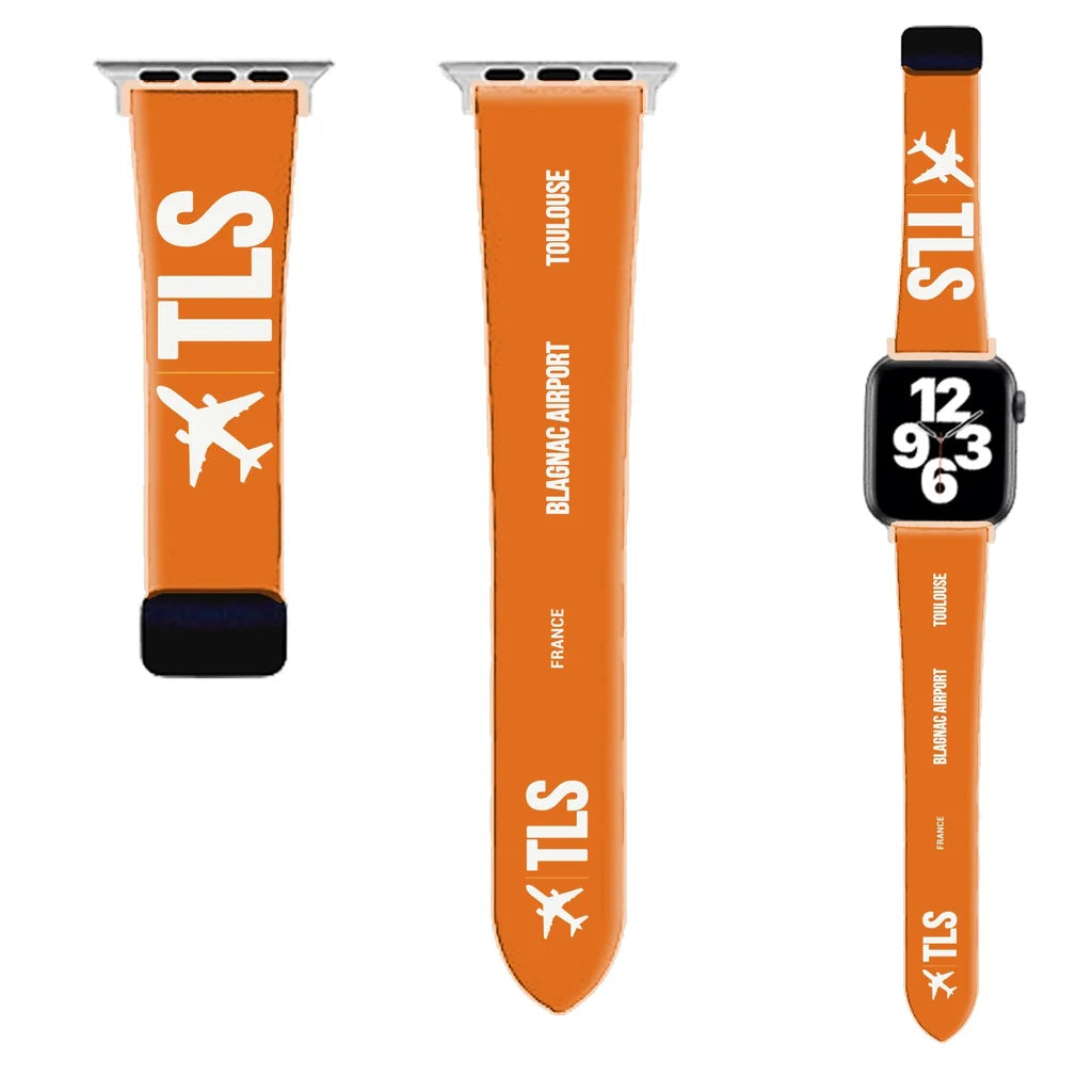 WBV6 | Toulouse-Blagnac Airport TLS | Orange (Magnetic Band)