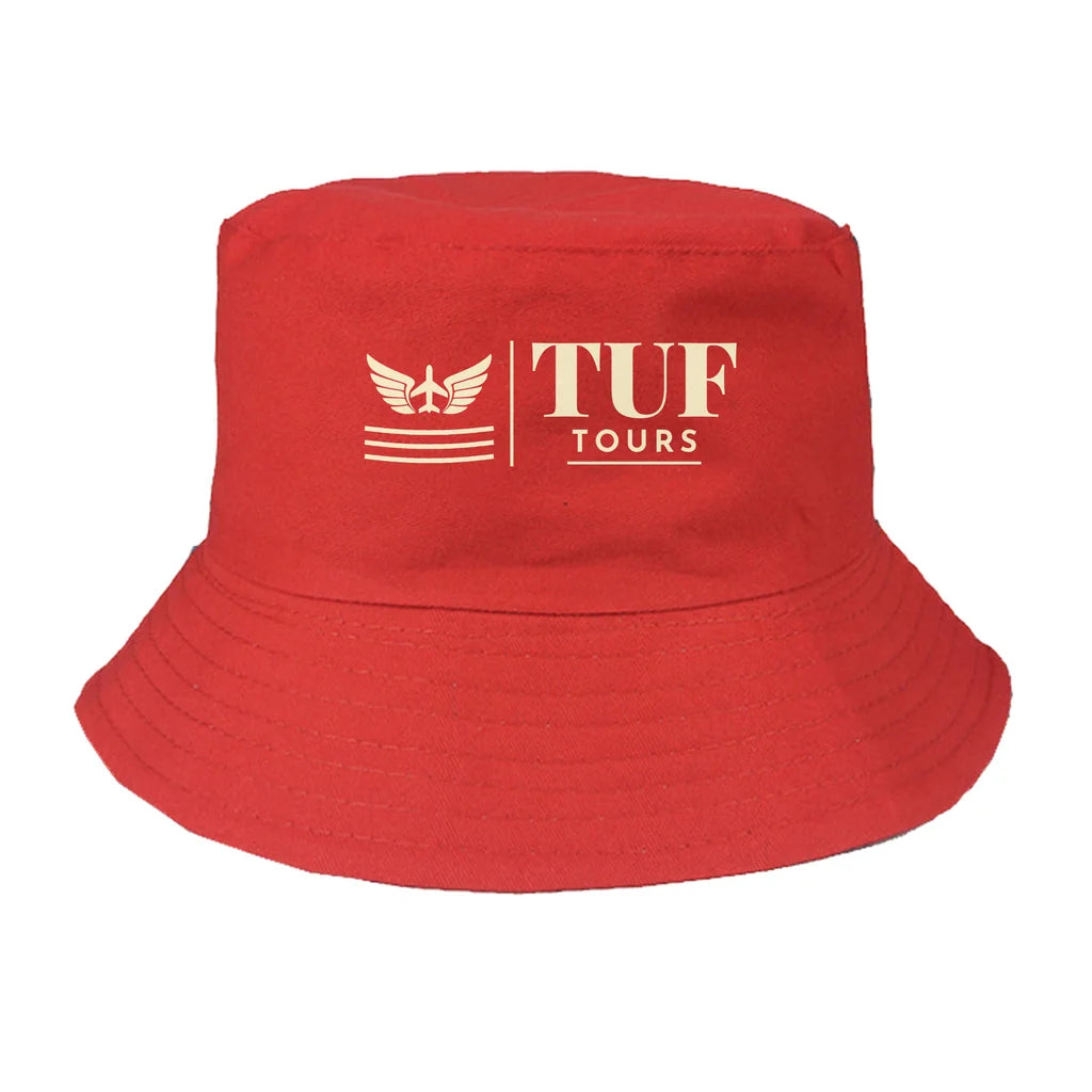 Tours Val de Loire Airport (TUF) summer hat - red