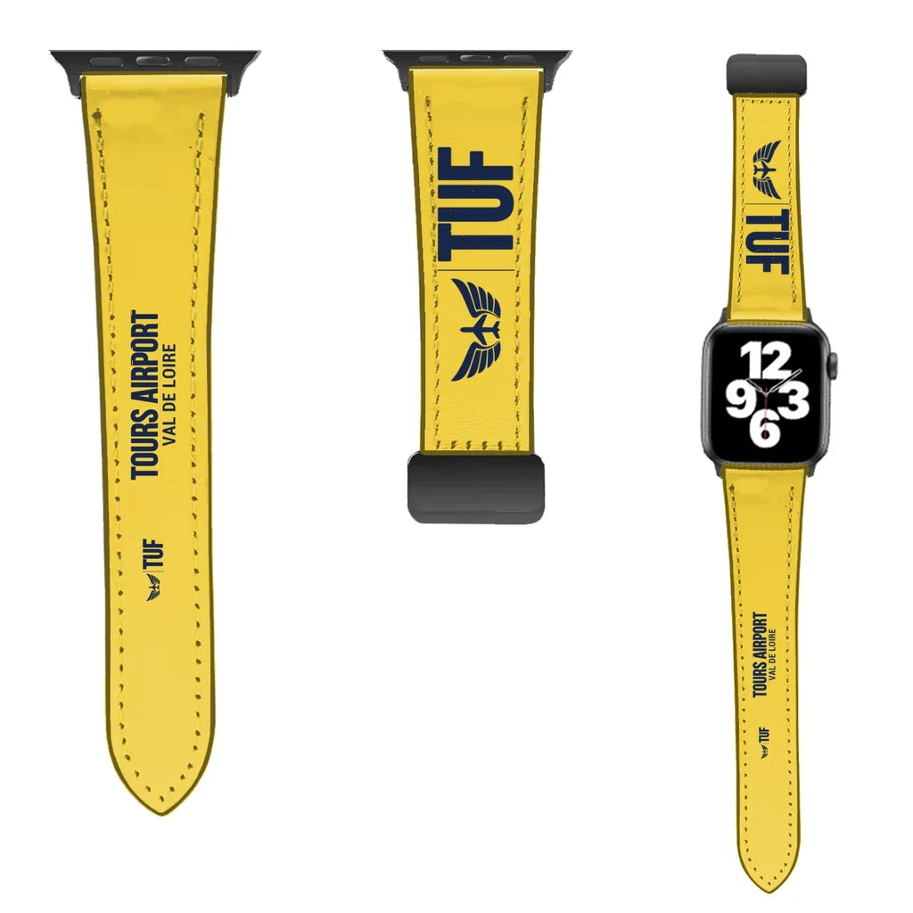 WBV6 | Tours Val de Loire Airport TUF | Leather - Yellow