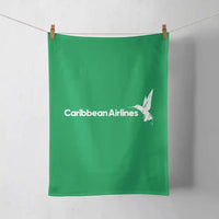 Thumbnail for Carbbean Airlines design on green towel