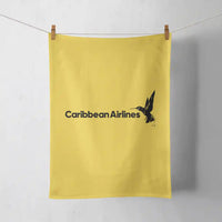 Thumbnail for Carbbean Airlines design on yellow towel
