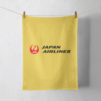 Thumbnail for Japan Airlines design on yellow towel
