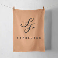 Thumbnail for StarFlyer Airlines design on orange towel