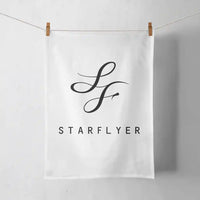 Thumbnail for StarFlyer Airlines design on white towel