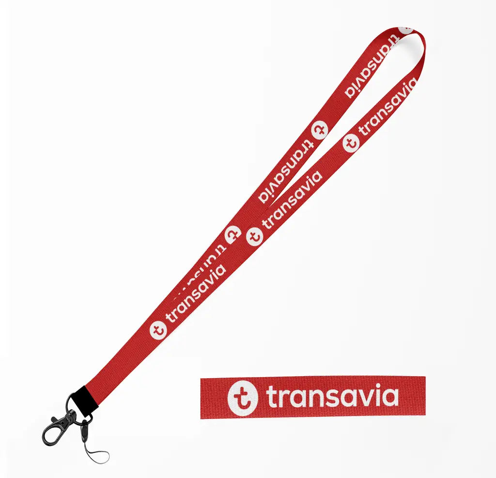 Transavia France Airlines lanyard - red