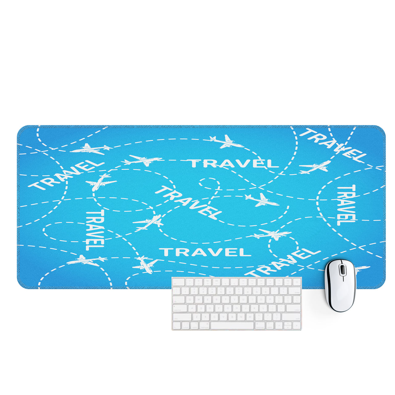 Travel & Planes Designed Desk Mats