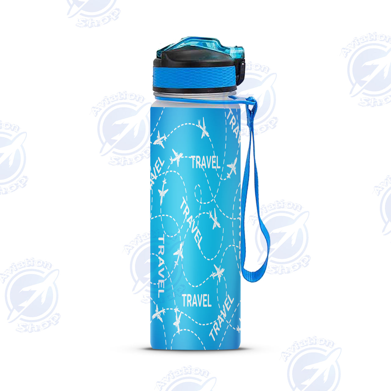 Travel & Planes Designed Sports Kettles