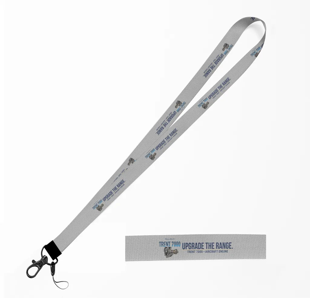Trent 7000 lanyard - light gray