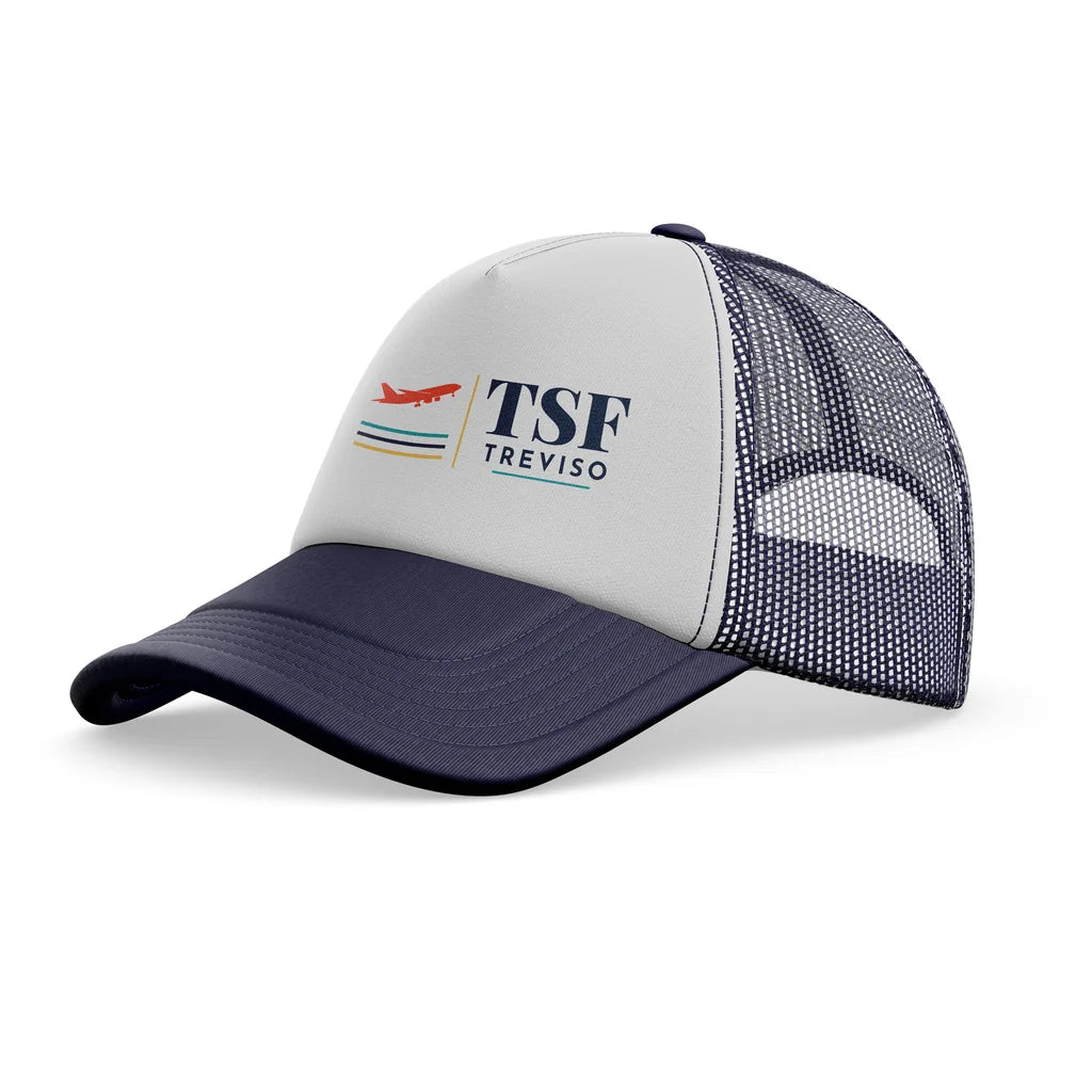 Treviso Airport (TSF) trucker cap - dark blue
