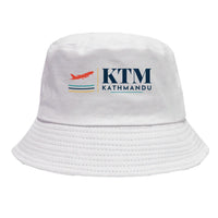Thumbnail for Tribhuvan International Airport Kathmandu (KTM) summer hat - white