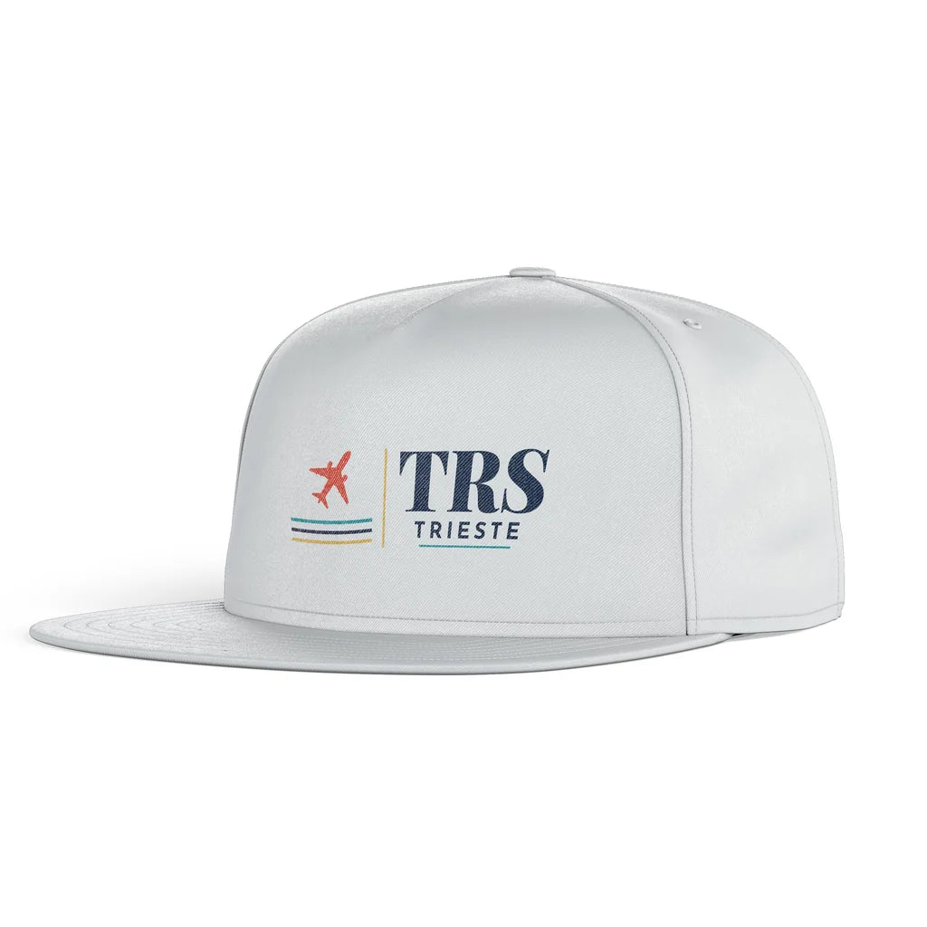 Trieste Airport (TRS) snapback - white