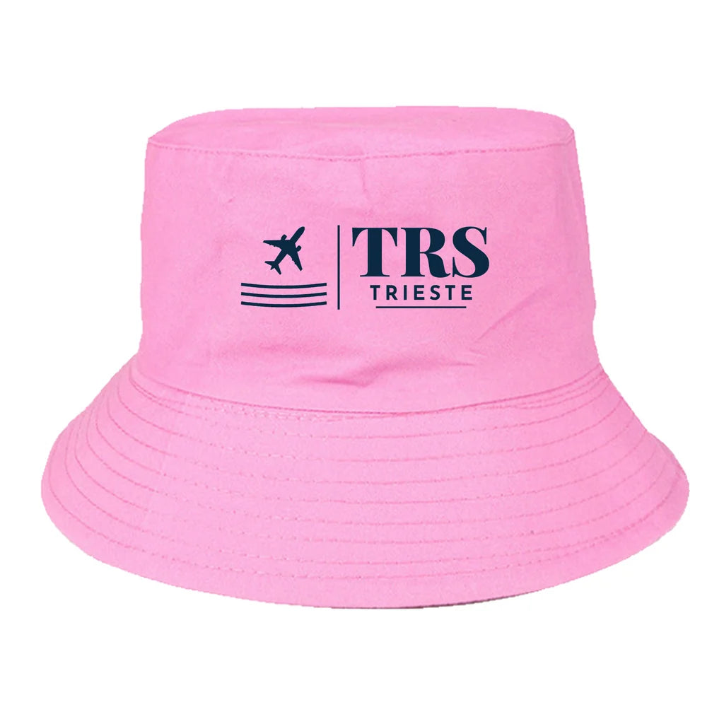 Trieste Airport (TRS) summer hat - light pink